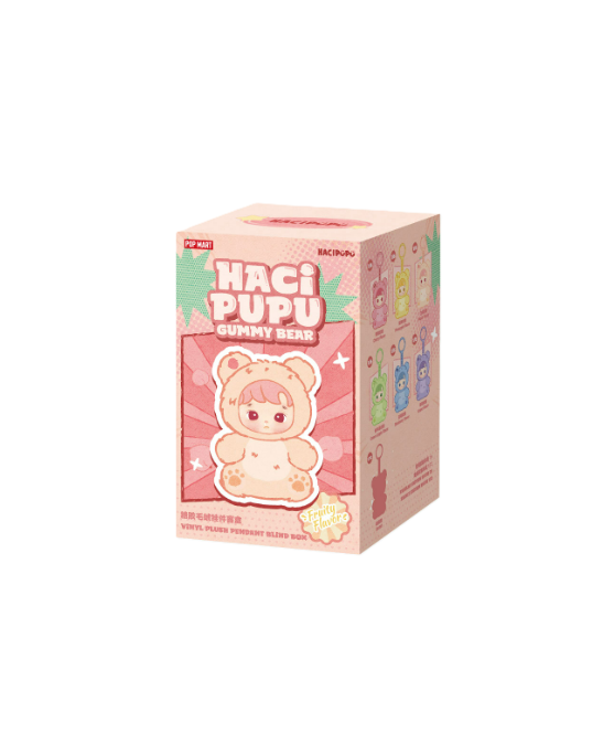 HACIPUPU Gummy Bear Series-Vinyl Plush Pendant Blind Box
