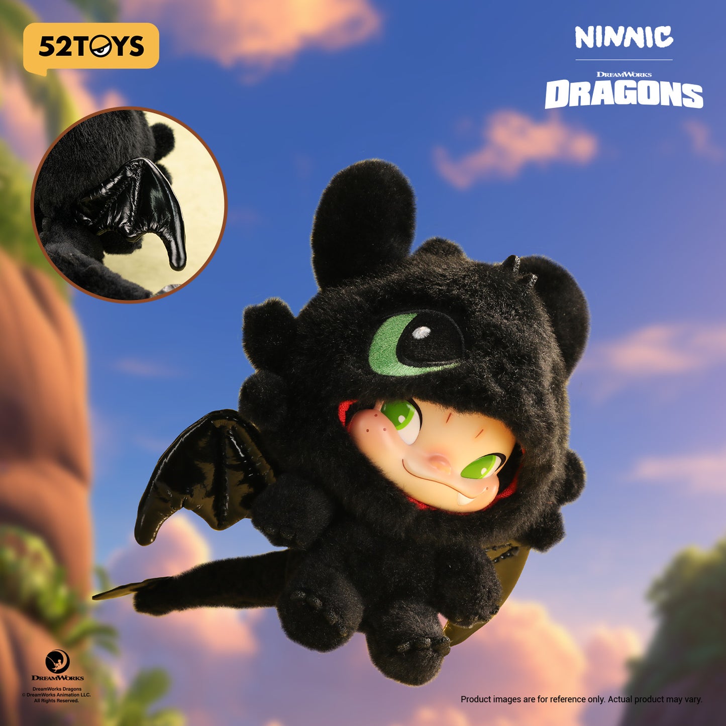 NINNIC & TOOTHLESS Limited Edition Plush Pendant