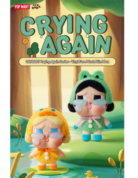CRYBABY Crying Again Series-Vinyl Face Plush Blind Box