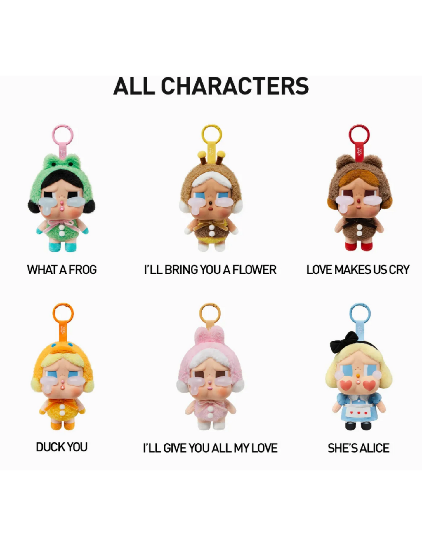 CRYBABY Crying Again Series-Vinyl Face Plush Blind Box