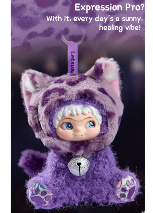 WAKUKU KoolPantherVinyl PlushDoll Pendant