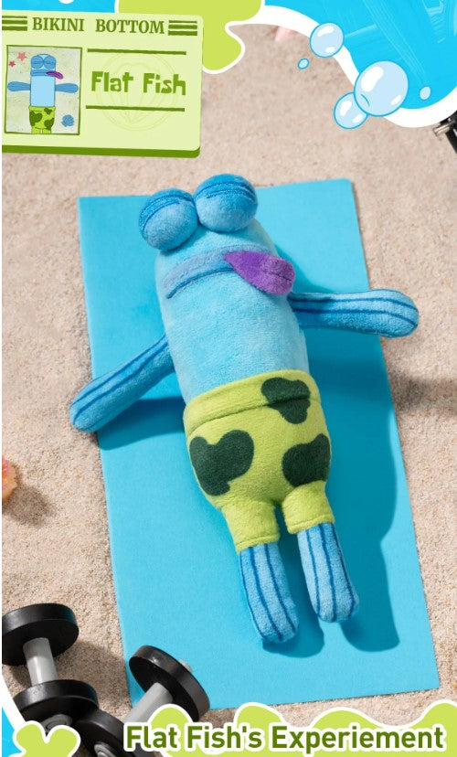 Bikini Bottom Buddies - Whimsical Plush pendant
