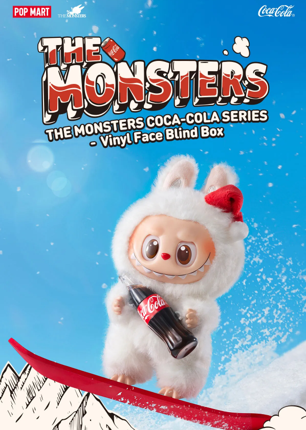 THE MONSTERS COCA-COLA SERIES-Vinyl Face Blind Box