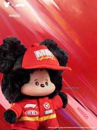 F1 Mickey Mouse Speed Life Vinyl Plush Pendant