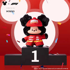 F1 Mickey Mouse Speed Life Vinyl Plush Pendant