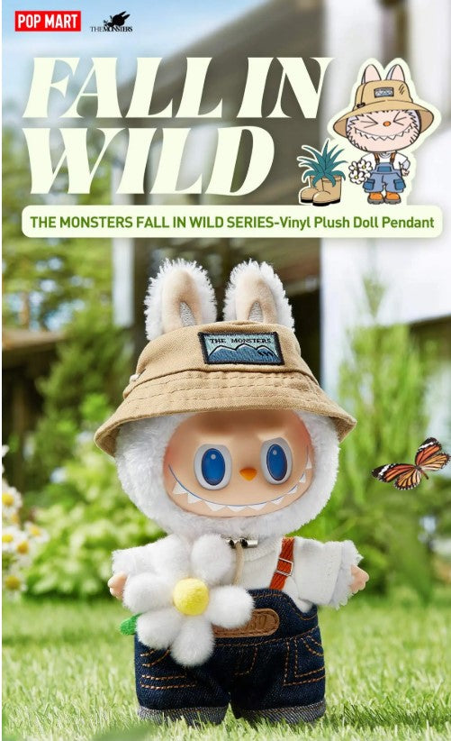 THE MONSTERS FALL IN WILD SERIES-Vinyl Plush Doll Pendant