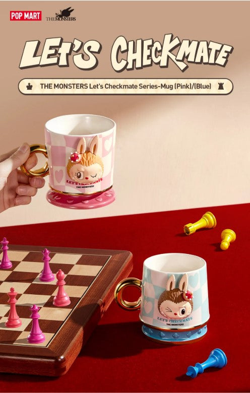 THE MONSTERS Let's Checkmate Series-Mug (Pink)
