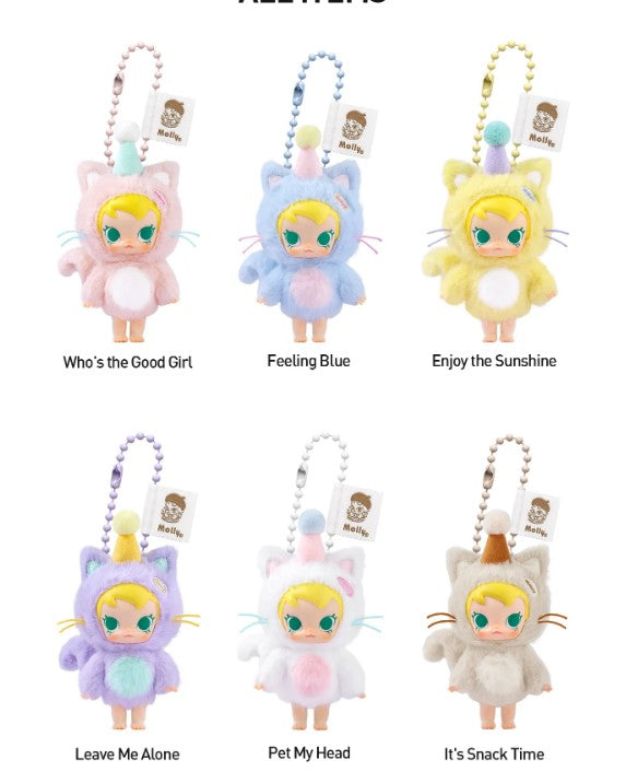 Baby Molly Pocket Friends Series-Vinyl Plush Pendant Blind Box