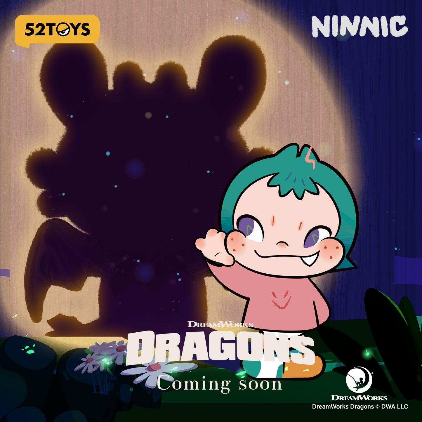 NINNIC & TOOTHLESS Limited Edition Plush Pendant