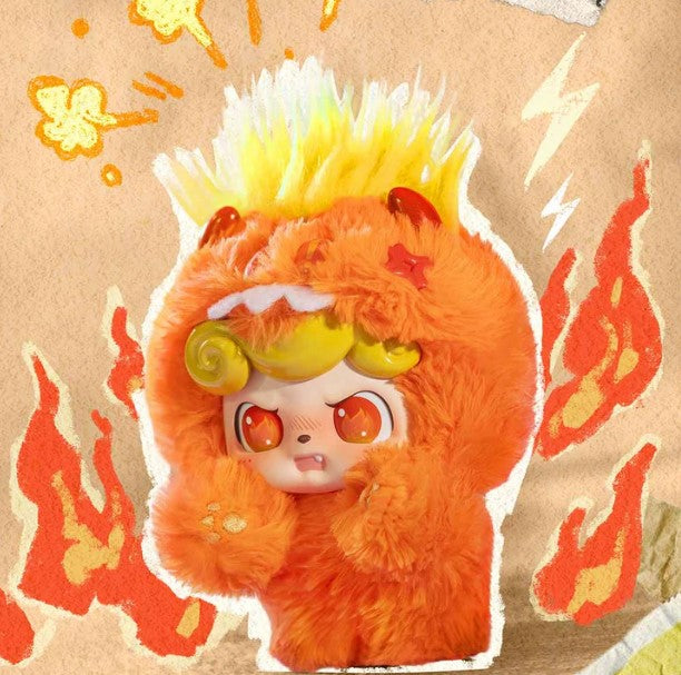 Q.Kid Emotional Hairy Monsters Series Plush Blind Box