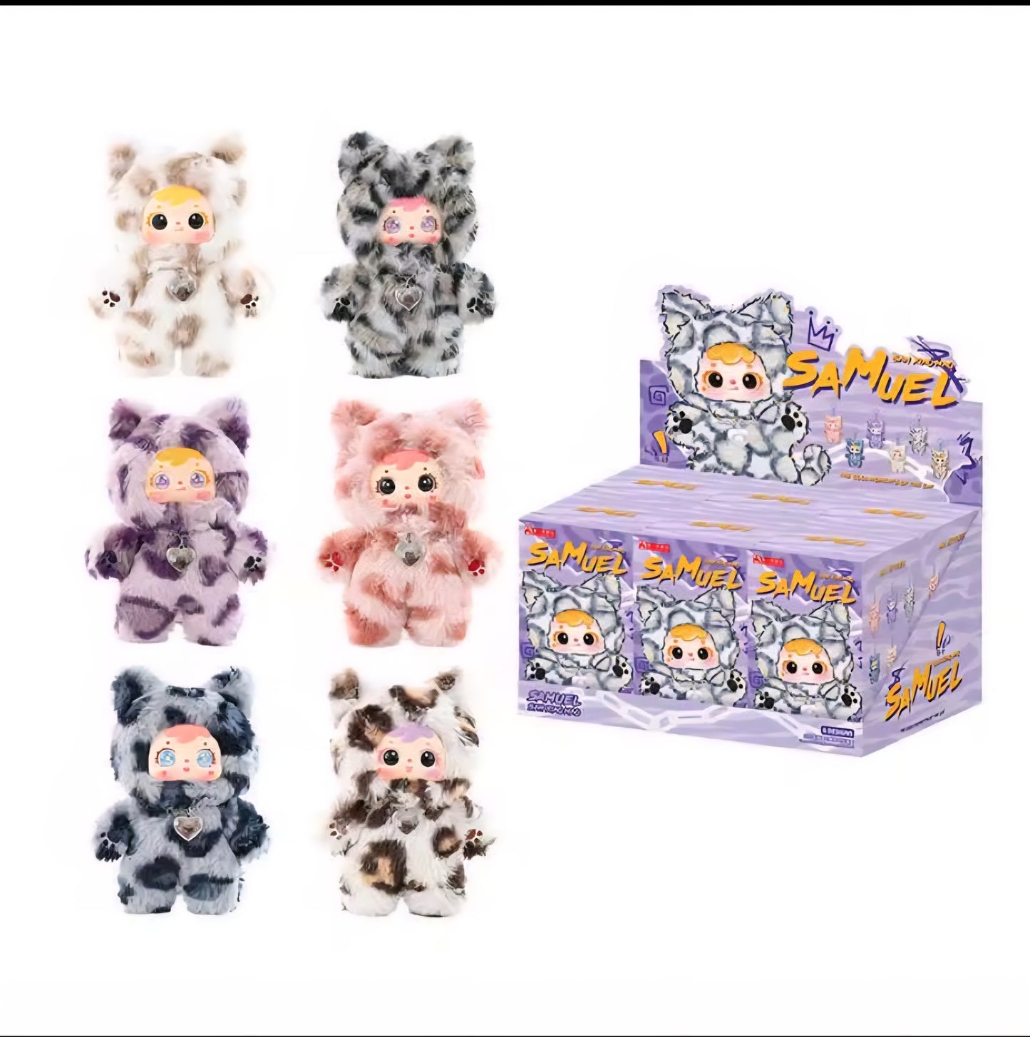 Samuel Cat's Cool Moment Plush blind box
