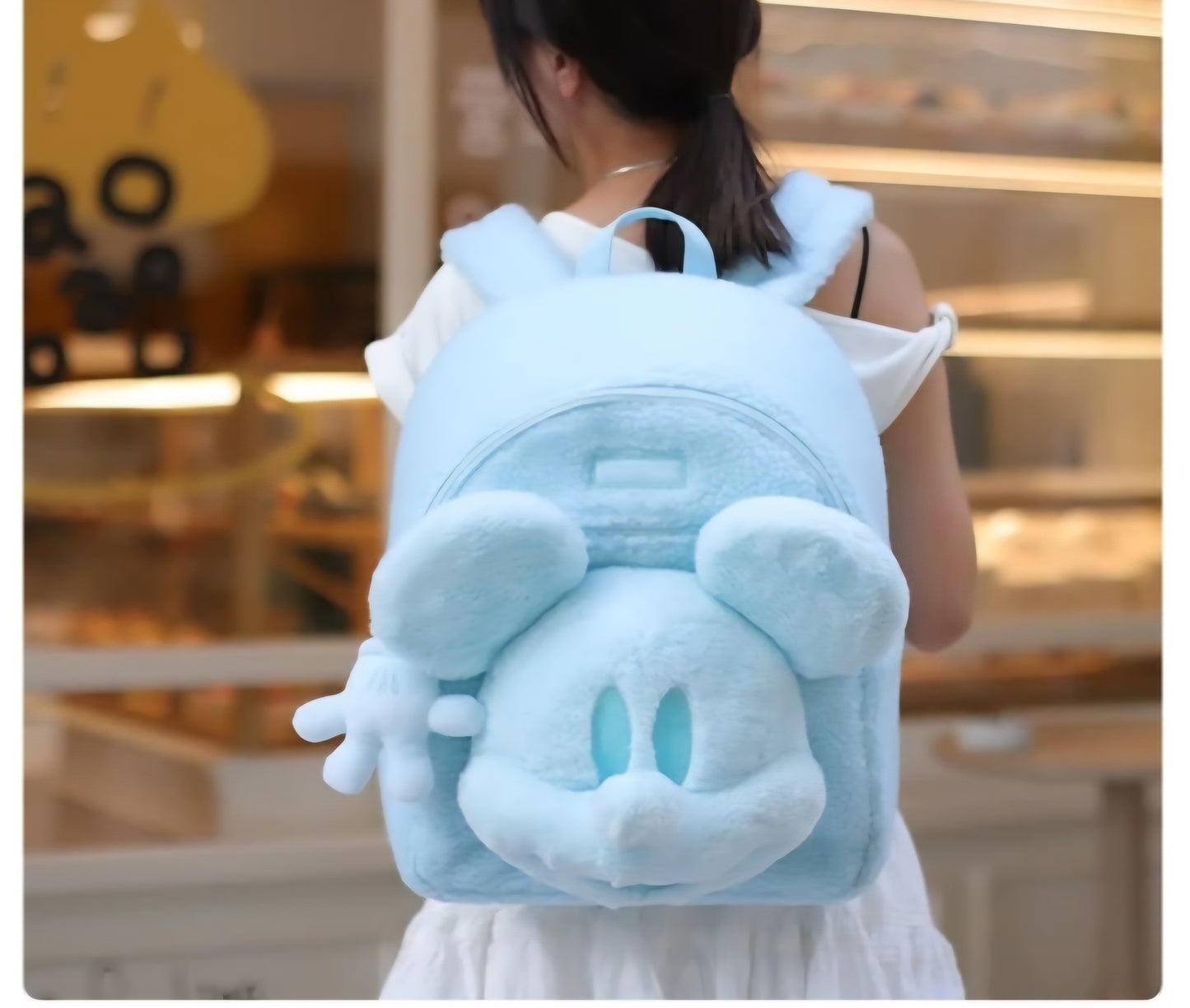 Mickey Mouse Plush Backpack
