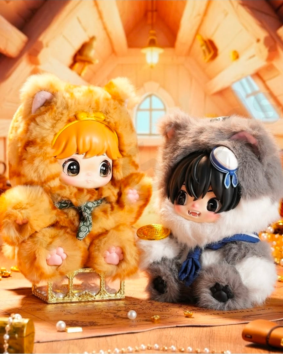 Baby Cat Romantic Escape Plush pendant