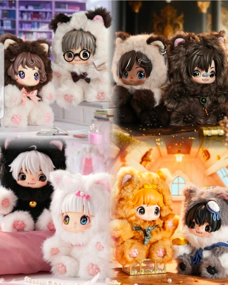 Baby Cat Romantic Escape Plush pendant