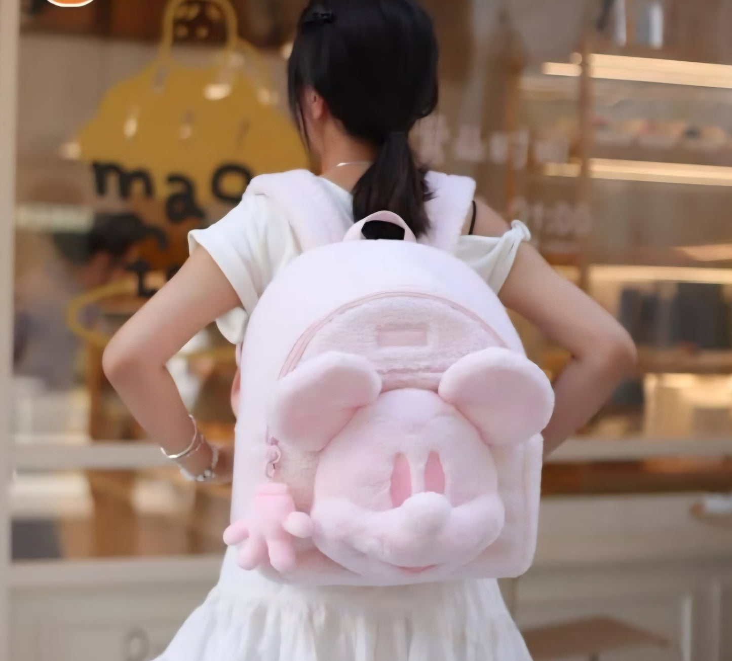 Mickey Mouse Plush Backpack