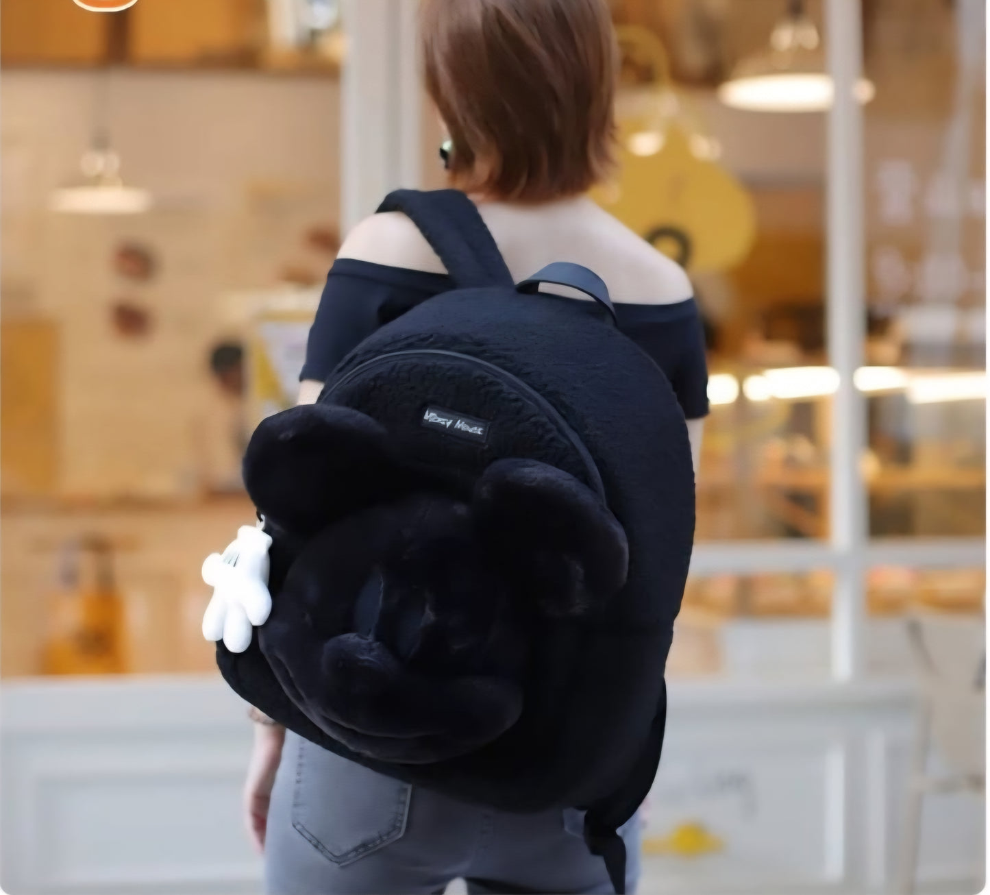 Mickey Mouse Plush Backpack