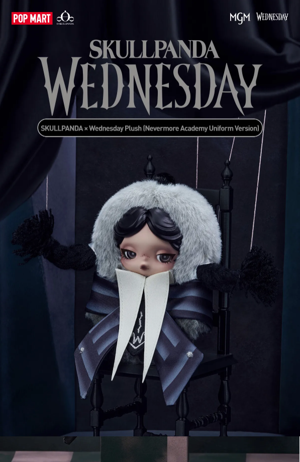 Skullpanda Wednesday (uniform version)