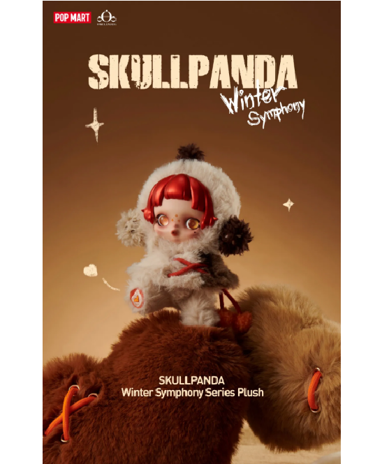 SKULLPANDA Winter Symphony Series Plush