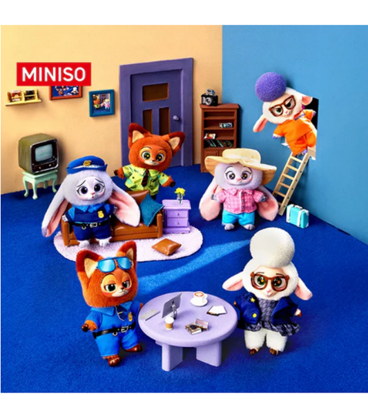 Zootopia Vinyl Plush Pendant Blind Box Series