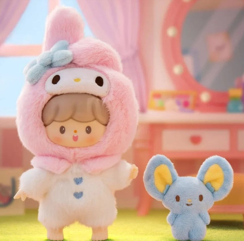 Zzoton x Sanrio Love League Buddies Vinyl Plush Blind Box Pendant