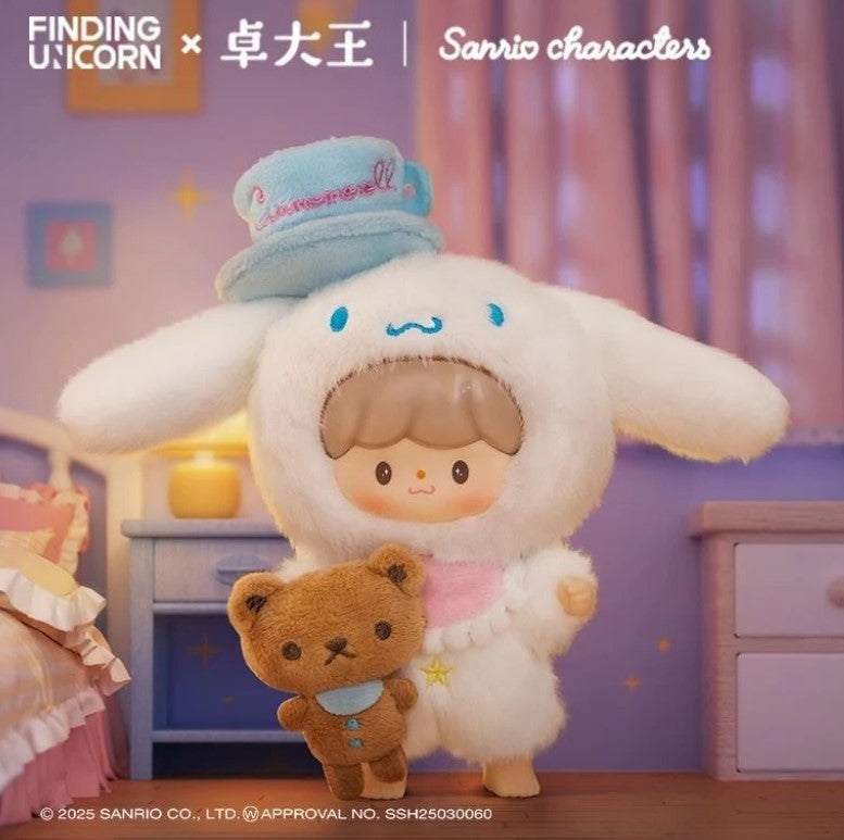 Zzoton x Sanrio Love League Buddies Vinyl Plush Blind Box Pendant
